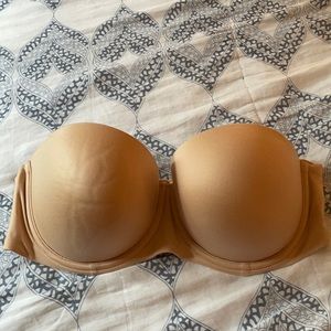 Aerie Nude Strapless Bra